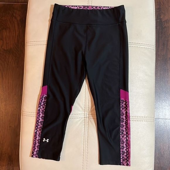 Under Armour Black Compression Leggings Size: M - Picture 1 of 7